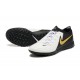 Nike Phantom Luna Elite TF Low White Black Gold Soccer Cleats