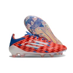 Adidas F50 Elite FG Red Blue White (M) Soccer Cleats