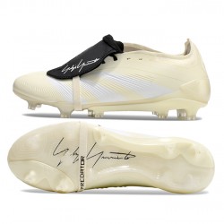 Adidas Predator Accuracy FG Boots (M) Beige Black Soccer Cleats