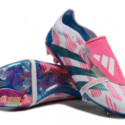 Adidas Predator Accuracy FG Boots (W/M) Pink Blue Beige Soccer Cleats