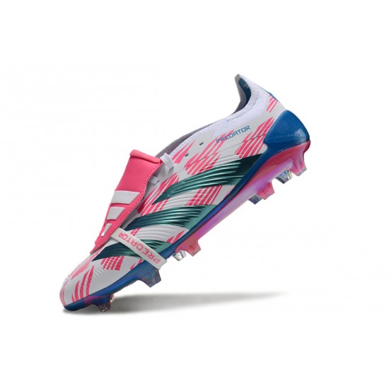 Adidas Predator Accuracy FG Boots (W/M) Pink Blue Beige Soccer Cleats