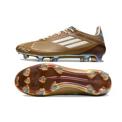 Adidas F50 Elite FG Brown Blue White (M) Soccer Cleats