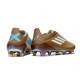 Adidas F50 Elite FG Brown Blue White (M) Soccer Cleats