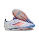 Adidas F50 Elite FG Low Top White Blue Orange (WM) Soccer Cleats