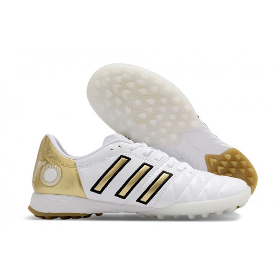 Shop Adidas adiPURE 11PRO X PD25 TRX TF White Gold Mens Soccer Cleats