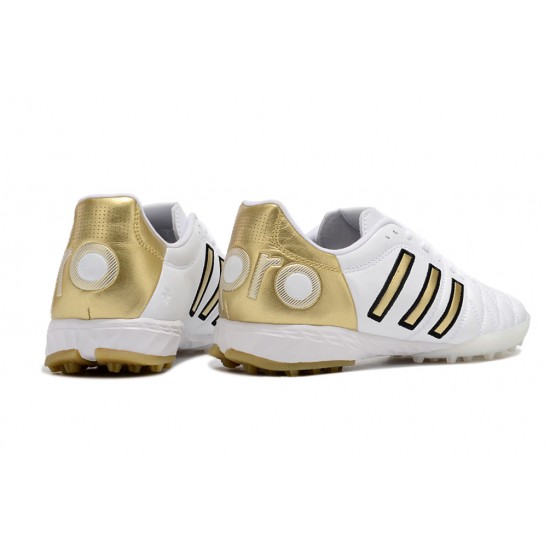 Shop Adidas adiPURE 11PRO X PD25 TRX TF White Gold Mens Soccer Cleats