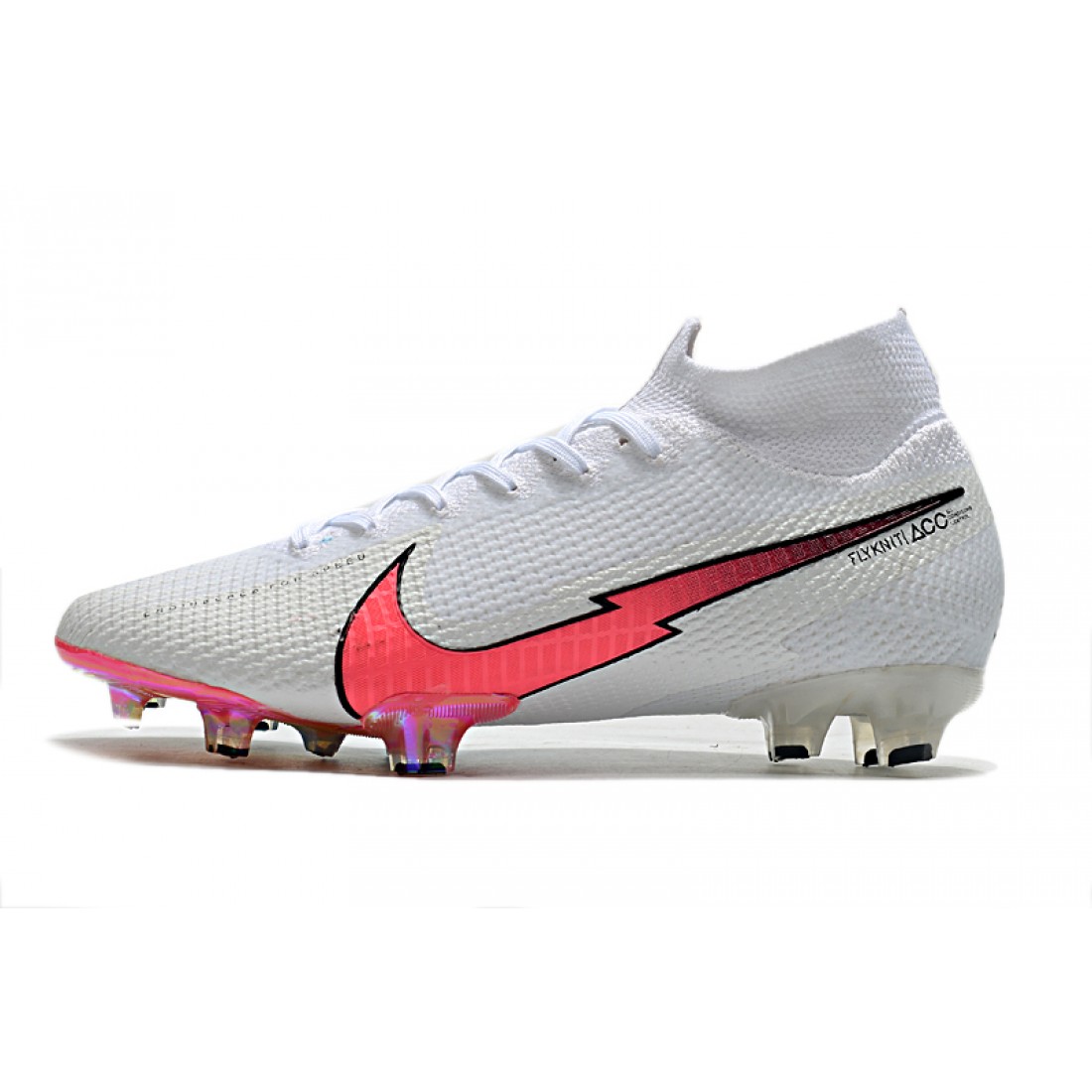 Discount Nike Mercurial Superfly 7 Elite FG White Pink Blue 39-45 ...