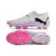 Puma Future 7 Ultimate FG-AG Pink White And Black Low